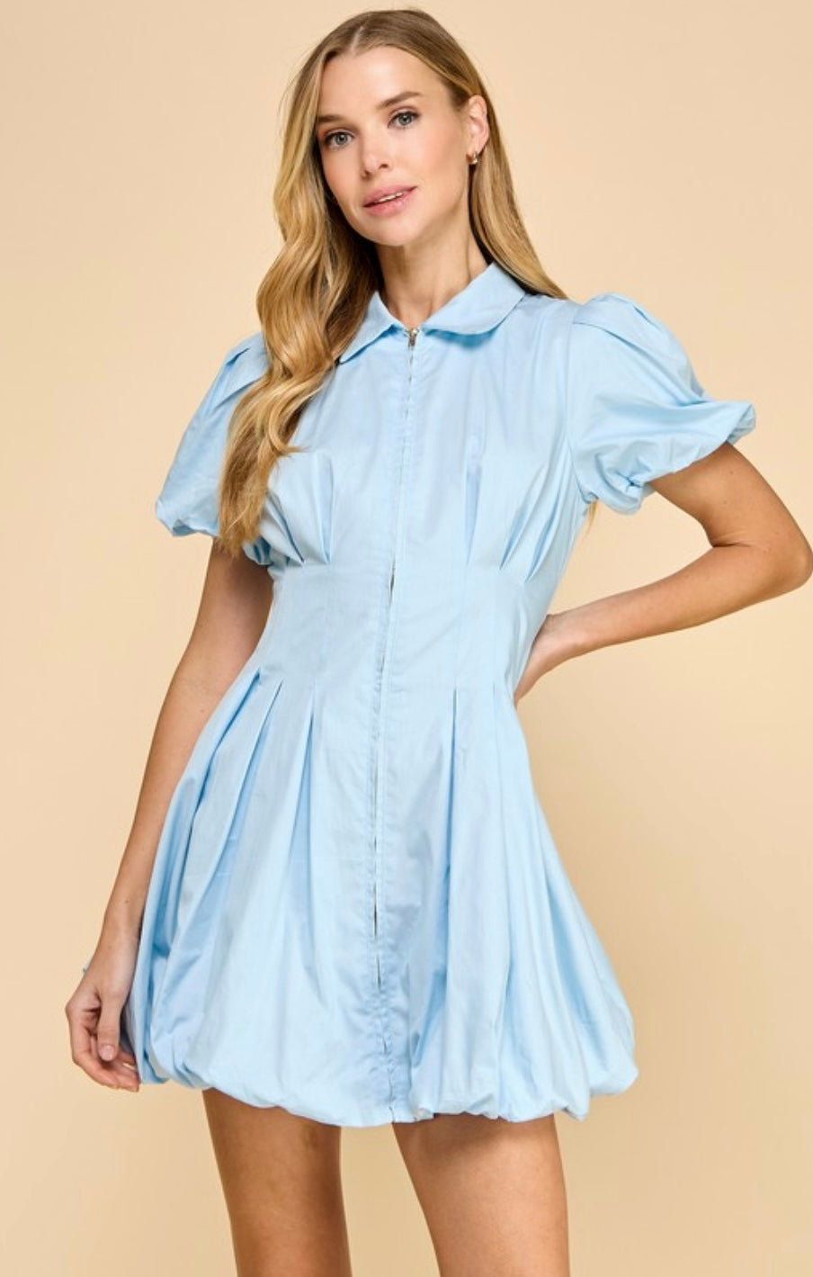 Baby Blue Town Dress