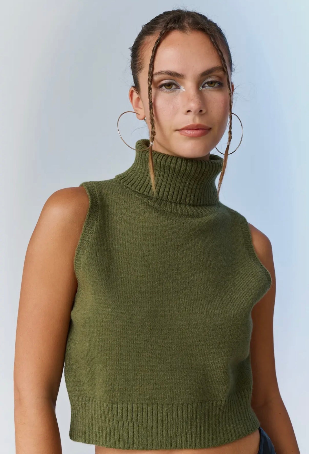 Autumn Turtle Neck Knit Top