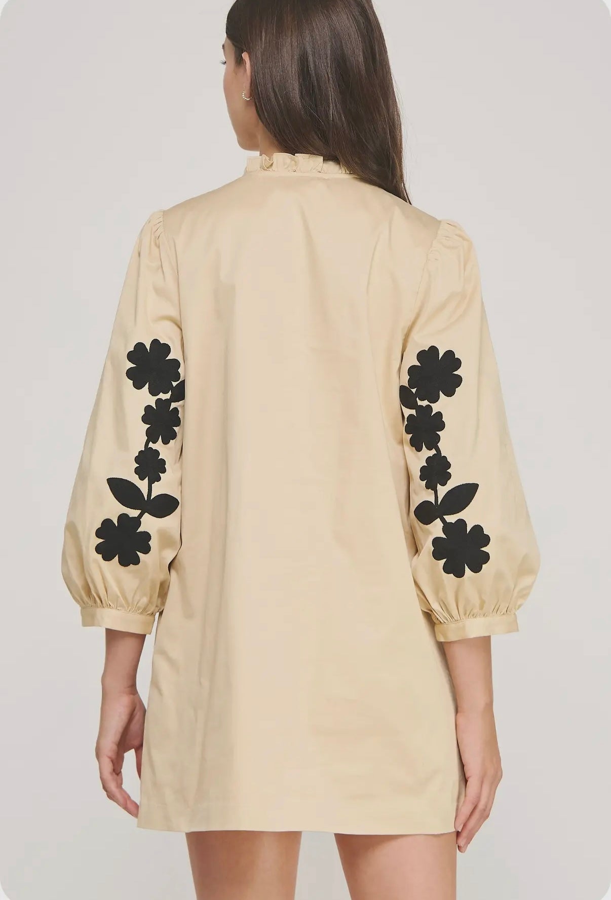 Floral Embroidered Dress