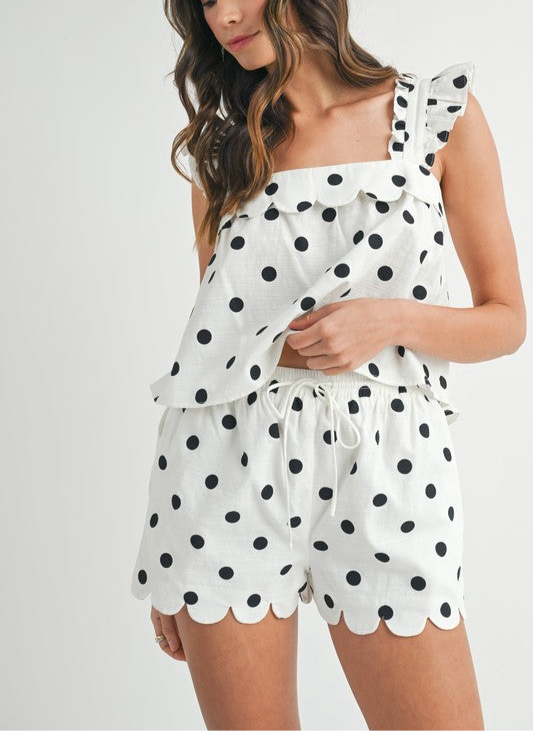 Polka dot set