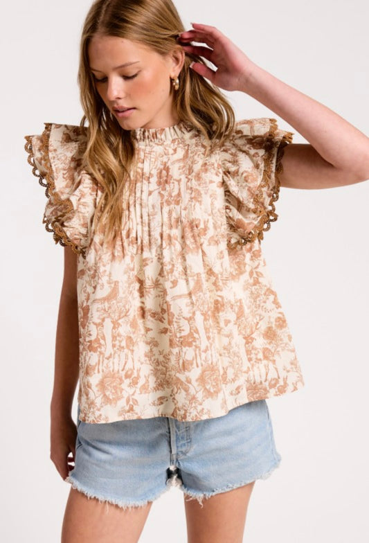 Karina Toile Blouse